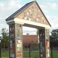 Indiana Deaf School Outdoor Sculpture